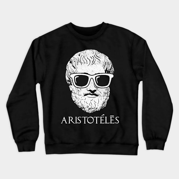 Father Of Political Science Aristotle Philosopher Tshirt Crewneck Sweatshirt by zeno27